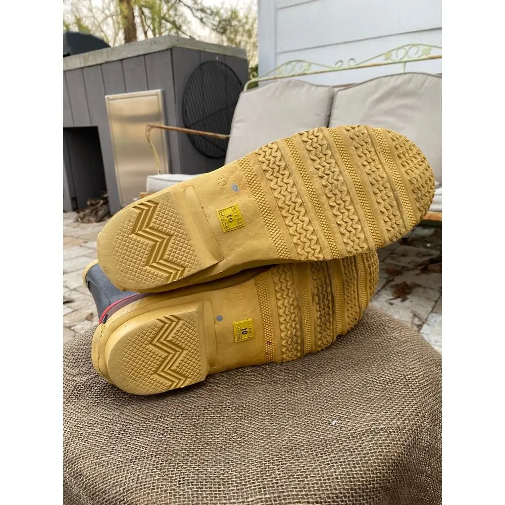 Vintage Explorers‎ Steel Shank Rubber Muck Boots | 1980s - (Men's 10)